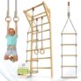 Juskys Sprossenwand für Kinder mit Klimmzugstange nur 99,98€ bei Amazon
