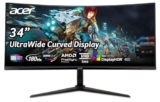 Acer Nitro XZ342CU V3 34″ Curved Gaming Monitor für nur 259,99€