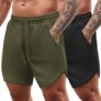 COOFANDY Herren Fitness Shorts 2er Pack für nur 9,74€