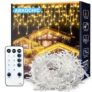 ARKOCHIC 10M LED Lichterkette Eisregen für 11,99€