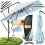 KESSER Sonnenschirm 250x250cm für 54,80€ bei Amazon