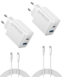 Wieder da: Doppelpack Anker USB C Ladegeräte für nur 14,99€