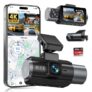GKU 3-Kanal-Dashcam mit 64GB SD Karte für 64,79€ bei Amazon