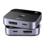 UGREEN DisplayPort USB C Switch für 22,30€ bei Amazon – 8K60Hz und 4K120Hz Unterstützung