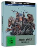 Jurassic World Limited Ultimate Steelbook Trilogy 4K Ultra HD + Blu-ray für  26,45€ bei Amazon