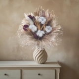 Pampasgras Deko Trockenblumen für 9,53€