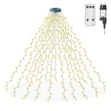 Sylvwin 2M Weihnachtsbaumbeleuchtung mit 400 LEDs für 12,15€