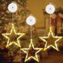 Sylvwin LED Sterne Weihnachtsdeko 3er Set für 6,49€