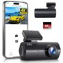 GKU 4K Dashcam mit WLAN und 64GB SD Karte für 43,69€