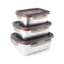 LACOR 64617 Edelstahl Vorratsdosen Set für 27,35€ (statt 35€)