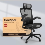 FLEXISPOT Ergonomischer Bürostuhl in Schwarz für 149,99€