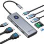 ORICO USB C Docking Station Dual HDMI 8 IN 1 für nur 23,39€