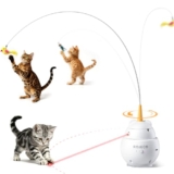 ROJECO 2-in-1 Interaktives Katzenspielzeug für 17,99€