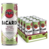 12x 250 ml BACARDÍ Razz Mojito Cocktail (10% vol.) für nur 26,90€ zzgl. Pfand (statt 33,48€)