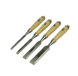 Brüder Mannesmann Stechbeitelsatz 4-tlg. in Holzkassette für nur 16,71€ bei Prime-Versand