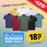 Ben Sherman Herren Polo-Shirts (27 Farben, S-2XL) für nur je 16,14€