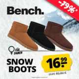 Bench Lenta Lined Damen Winterboots (36-40) für nur 21,94€