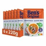6 x 220g Ben’s Original Express Reis Griechisch für nur 7,46€ – Prime Spar-Abo