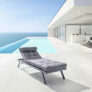Bessagi Garden Gartenliege Avola inkl. Auflage aus Outdoorstoff für nur 191,36€