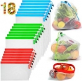 Longzon 18er Set Umweltfreundliche Einkaufbeutel für nur noch 5,99€