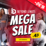 Beyond Limits Mega Sale bei SportSpar – Sport- und Trainingsbekleidung ab 4,99€