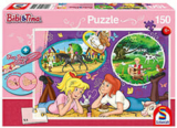 Schmidt Spiele Puzzle 56321 Bibi & Tina Kinderpuzzle (150 Teile) + Armband für nur 5€ (statt 9€)