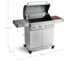 BURNHARD 4-Brenner Gasgrill Big FRED Deluxe 2023 inkl. Backburner für 763,79€