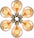 6er Pack Massway Vintage Glühbirne E27 mit 4W (Warmweiss) für 17,99€