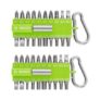 Bosch Schrauberbit Set Snap-hook mit Karabiner im Doppelpack für  9,99€