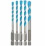 Bosch Professional 5x Expert HEX-9 MultiConstruction Bohrer Set (für Beton, Ø 4-8 mm) für 12,63€