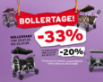 33% Rabatt auf alle Bollerwagen im Fuxtec Onlineshop