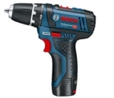 Bosch Professional Akkuschrauber GSR 12V-15 mit 2 x 2,0 Akku, Ladegerät und Zubehör-Set für 99,99€