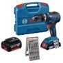 Bosch GSB 18V-55 BL Akku-Schlagbohrschrauber mit Bitset & 2x Akkus für 175,90€