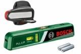 Bosch Laser-Wasserwaage PLL 1 P mit Wandhalterung für 27,62€