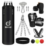 Odoland Boxsack-Set mit Aufhängung, Handschuhen & Zubehör für nur 42,34€