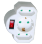 Brennenstuhl 3-Fach Steckdosenadapter mit Schalter für nur 3,99€ bei Prime-Versand