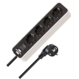 Brennenstuhl Ecolor 4-Fach Steckdosenleiste mit Schalter (1,5m Kabel) für 5,48€ inkl. Prime-Versand