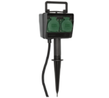 Brennenstuhl Garten-Steckdose/Außensteckdose 4-Fach mit Erdspieß für nur 16,18€ bei Prime-Versand