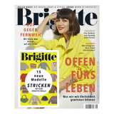 Knaller! Schnupperabo mit 6 Ausgaben Brigitte für 24€ – als Prämie: 25€ Amazon Gutschein