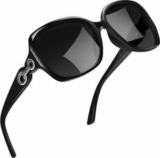 Kunchu Damen Sonnenbrille Polarisiert UV400 im Retro Stil für 9,49€