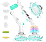 PELDA Elektrische Reinigungsbürste mit 6 Bürstenköpfen für nur 20,39€