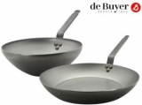 De Buyer Bratpfanne und Wok Set für nur 45,90€ (statt 82€)