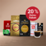20% Extra-Rabatt auf über 200 verschiedene Kaffeesorten bei cafori.com