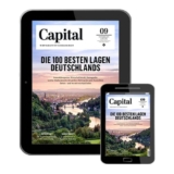 Knaller! Jahresabo (12 Ausgaben) Capital Digital E-Papers ab 75,04€ –  als Prämie: Gutscheine bis 80€