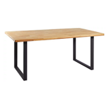 Carryhome Esstisch (180 x 100 cm – Wildeiche massiv) ab nur 179 Euro (statt vorher 639€)