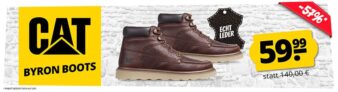 CATERPILLAR Byron Herren Leder Boots für nur 64,94€ (statt 74€)