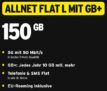 Congstar Allnet Flat+ Tarife im Telekom Netz mit z.B. 100 GB für 24€ mtl. oder 150 GB für nur 29€ mtl. + jedes Jahr weitere 5 bzw. 10 GB Datenvolumen (ohne Laufzeit wählbar)