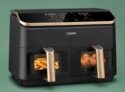 Wieder da: Cosori Heißluftfritteuse, 2 Fächer, 6-in-1, Dual Zone, XXL, 8,5 L 139,99€