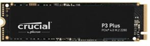 Pricedrop! Crucial P3 Plus 1TB M.2 PCIe Gen4 NVMe Interne SSD für nur 45,99€ (statt 49,99€)