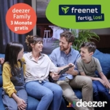 Letzter Chance: 3 Monate Deezer Family (bis zu 6 Konten) kostenlos testen (statt 14,99€ mtl.)